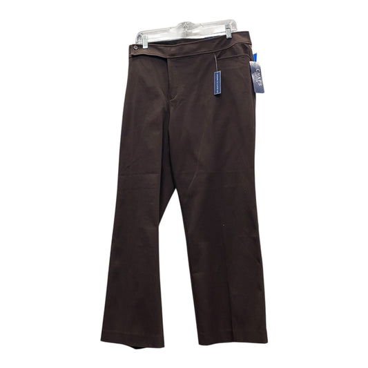 Pants Dress By Chaps In Brown, Size:20