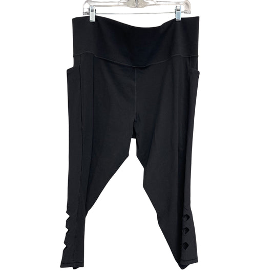 Athletic Leggings By Athleta In Black, Size:3X