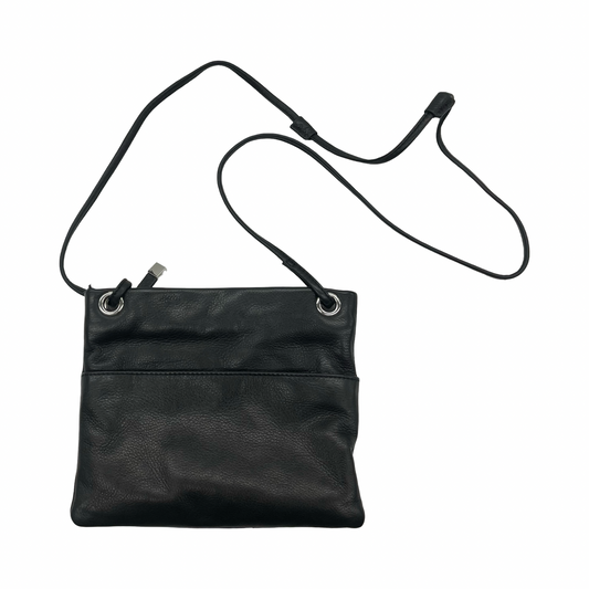 Crossbody Leather By Margot In Black, Size:Small