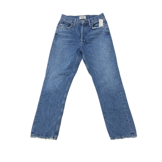 Jeans Boot Cut By Agolde In Blue Denim, Size:2