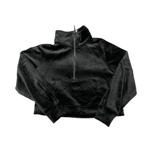 Athletic Sweatshirt Crewneck By Lululemon In Black, Size:Xs