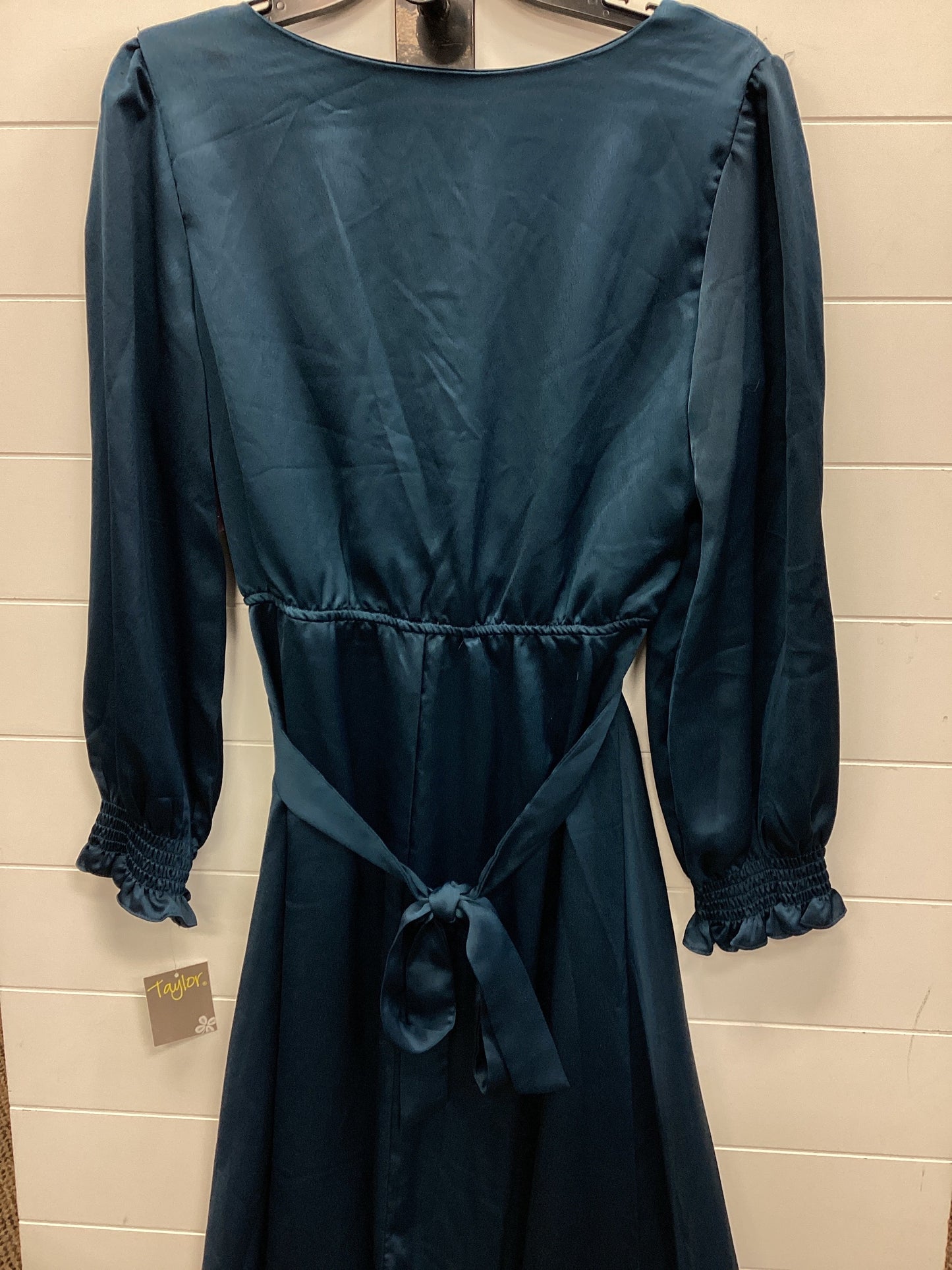 Dress Party Long By Taylor In Teal, Size:8