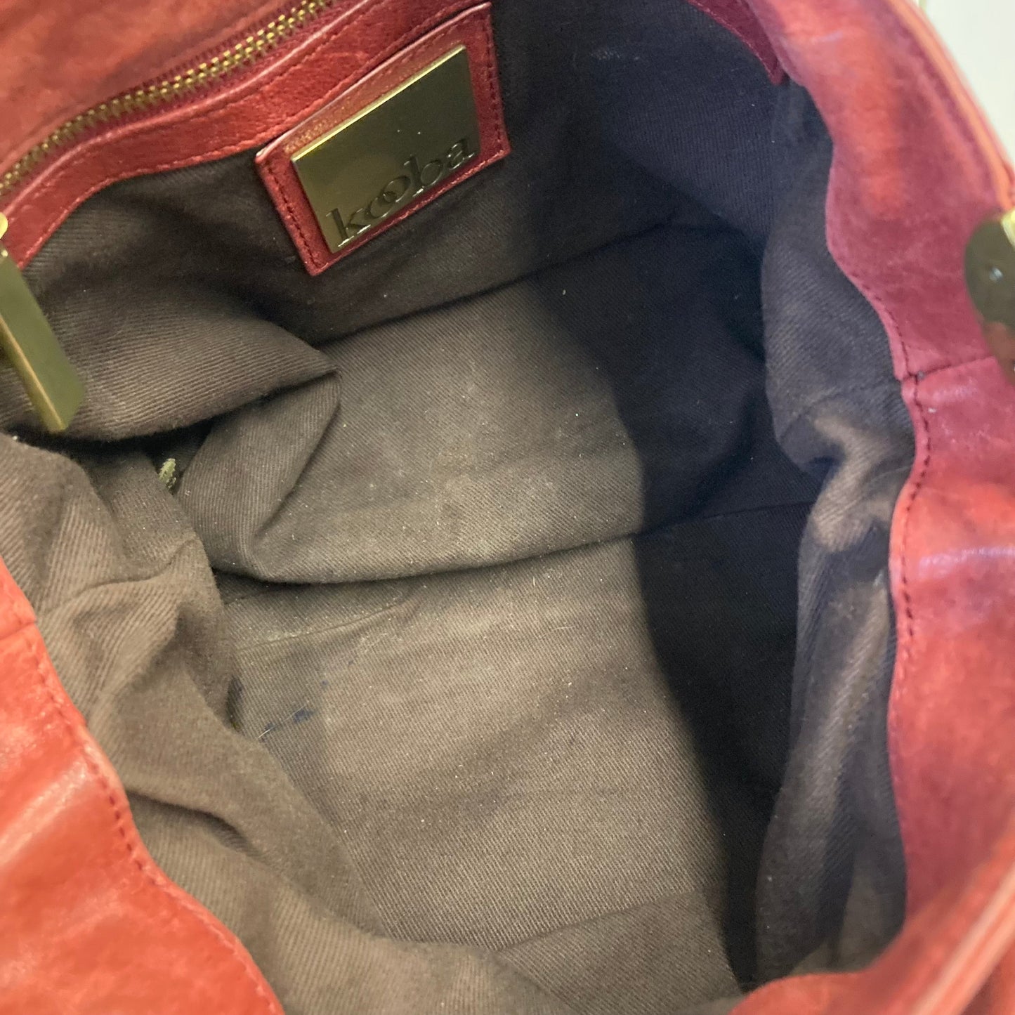 Handbag By Kooba In Red, Size:Small