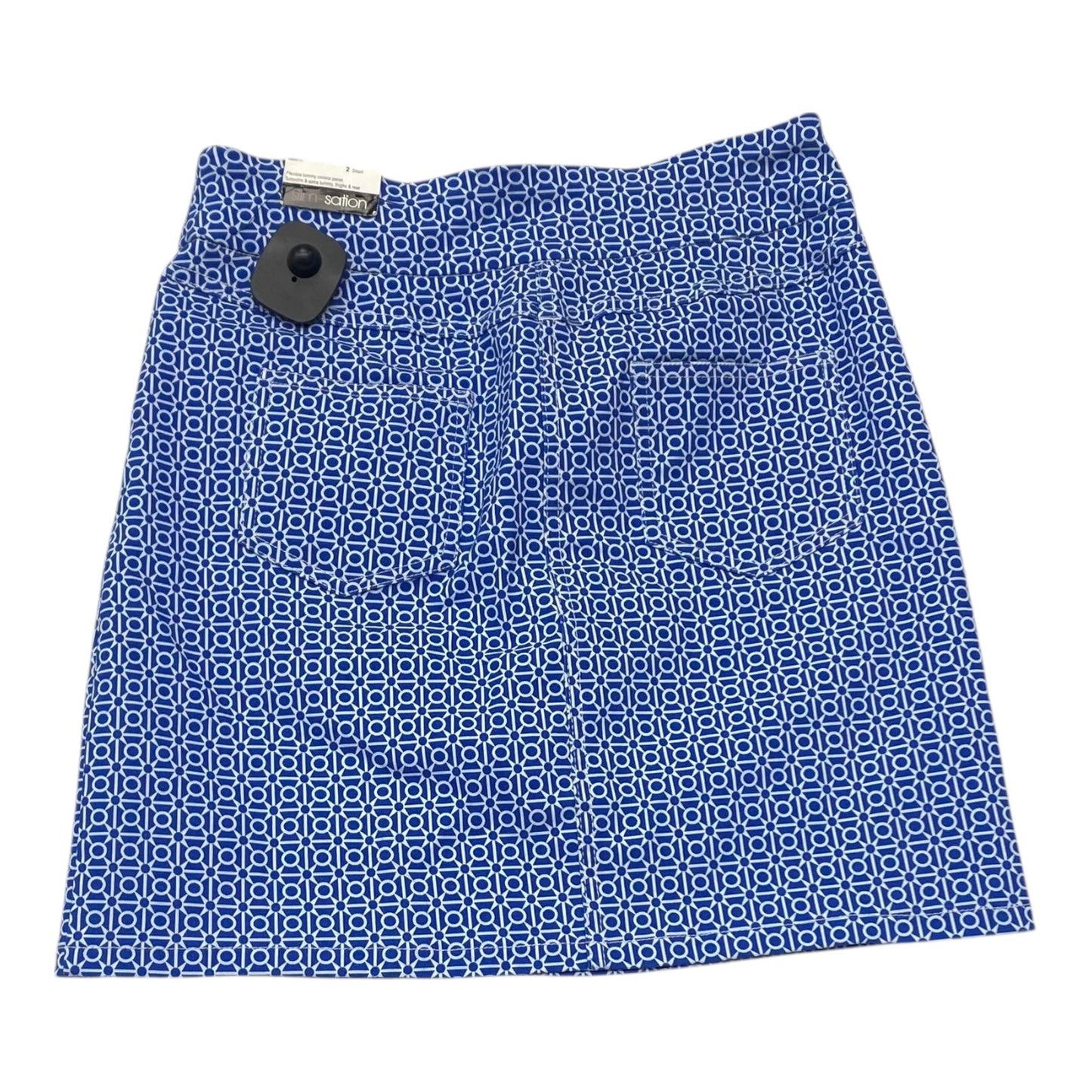 Skirt Mini & Short By Clothes Mentor In Blue, Size:2