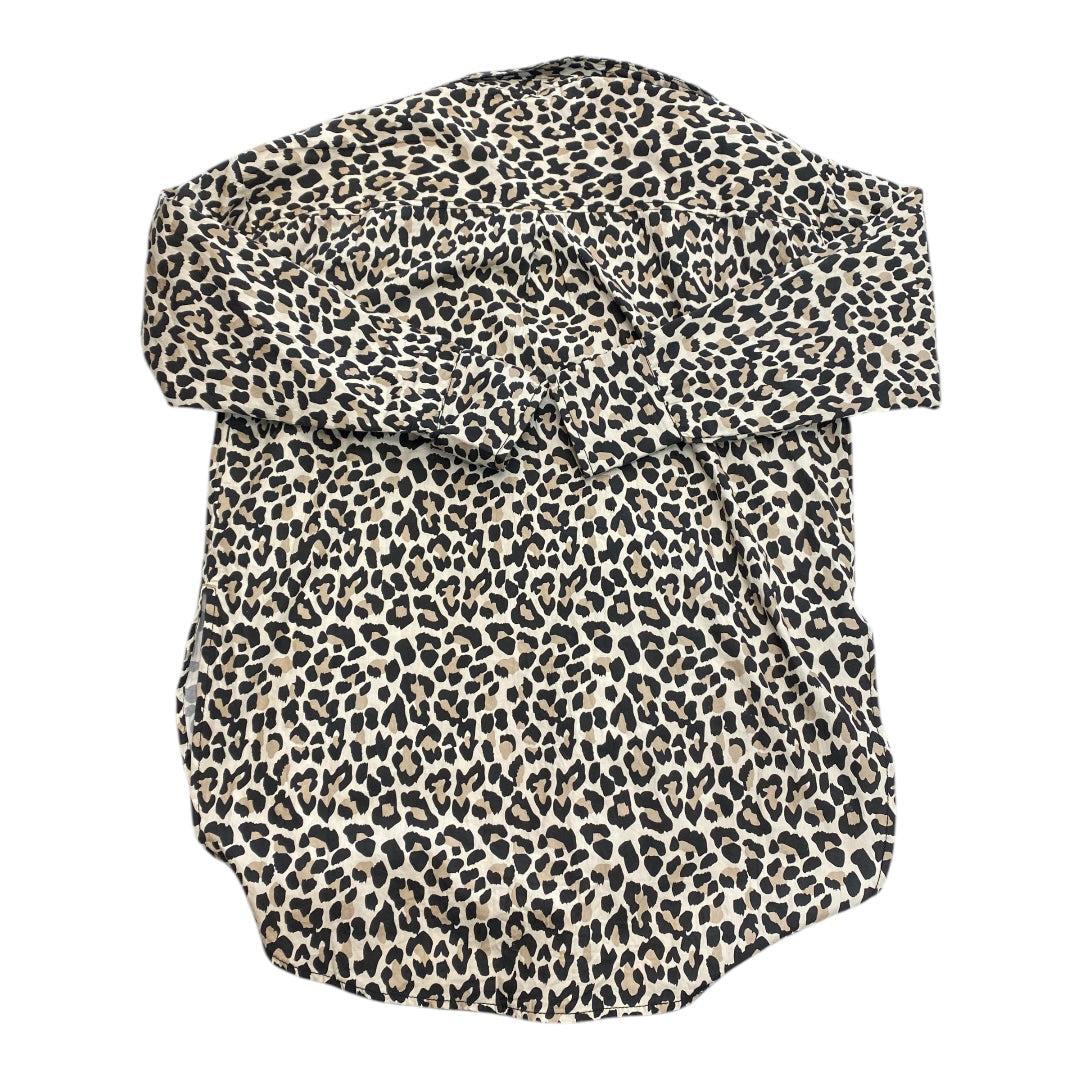 Top Ls By Maeve In Animal Print, Size:Xs