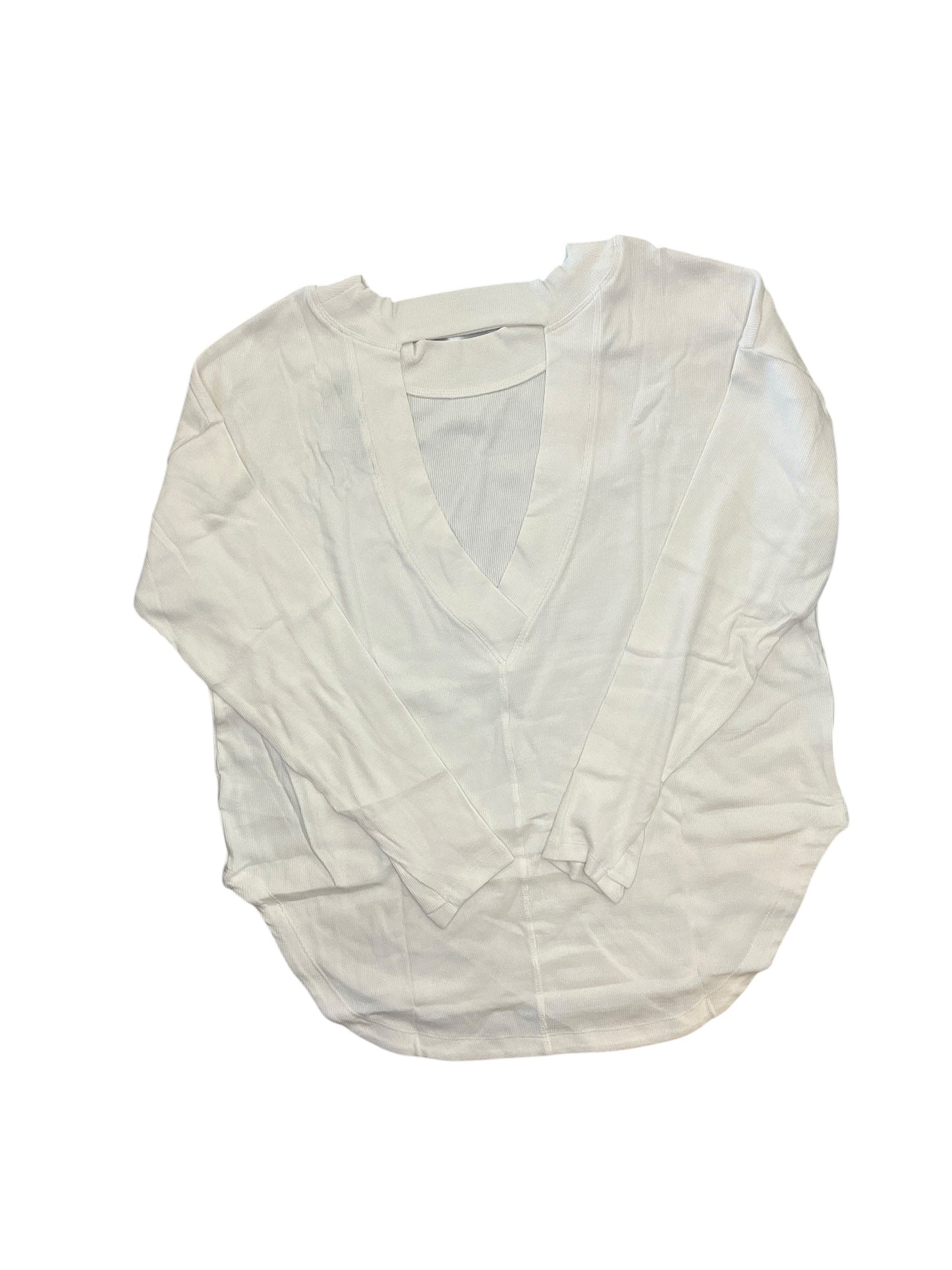 Top Ls By Athleta In White, Size:L
