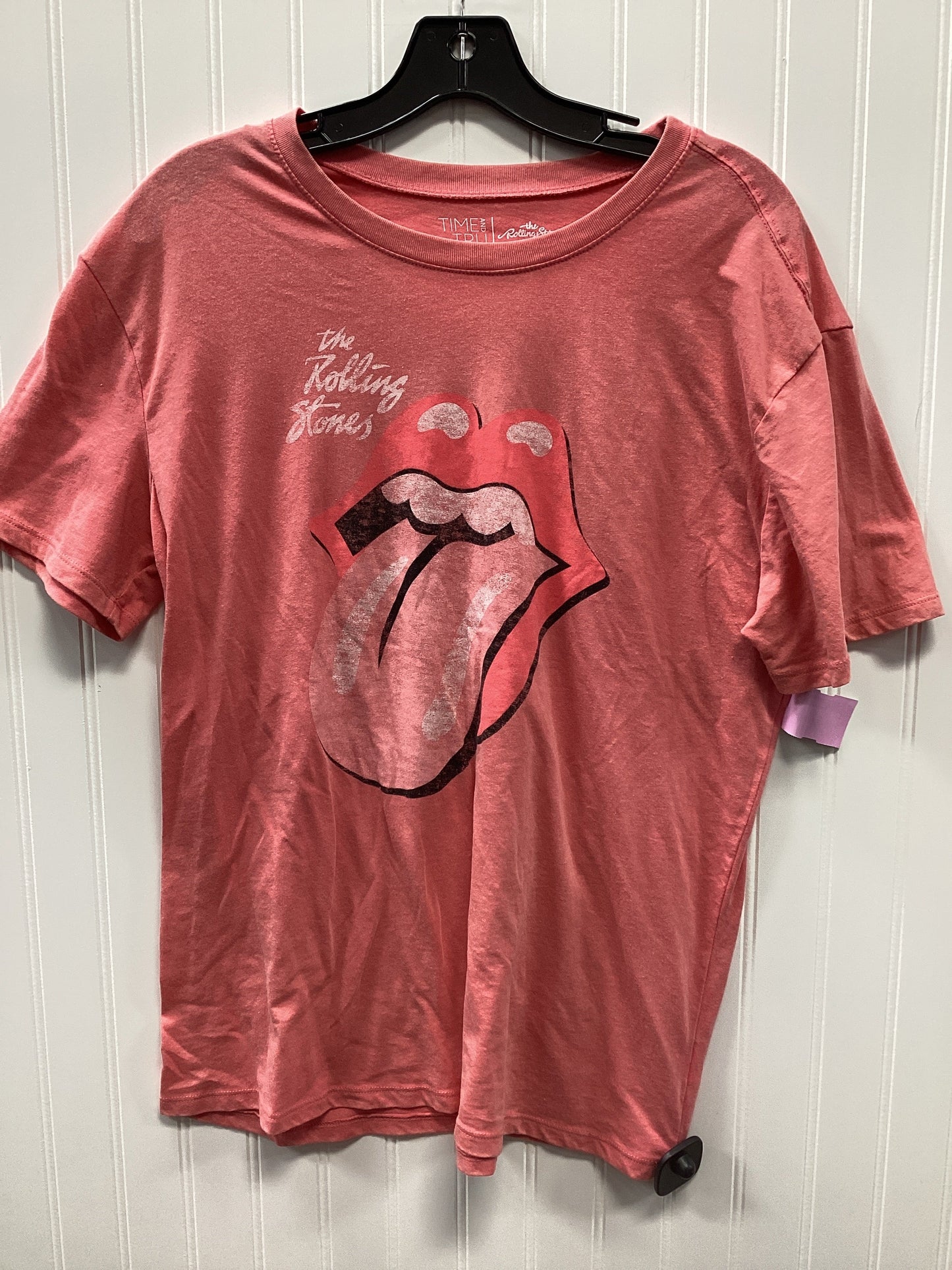 Top Ss By Time And Tru In Pink, Size:M