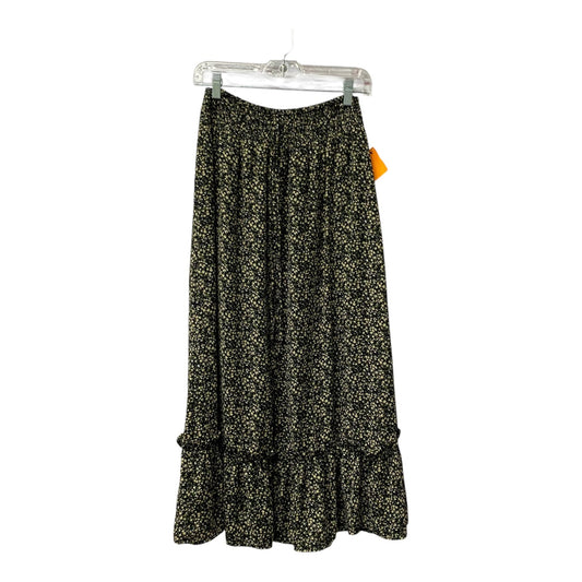 Skirt Maxi By Blu Pepper In Black, Size:M