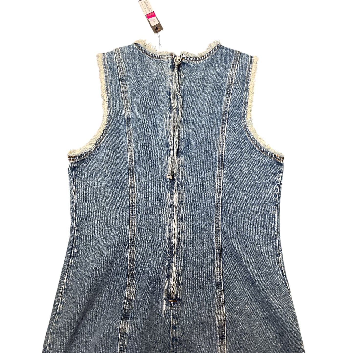 Dress Casual Midi By Steve Madden In Blue Denim, Size:Xs