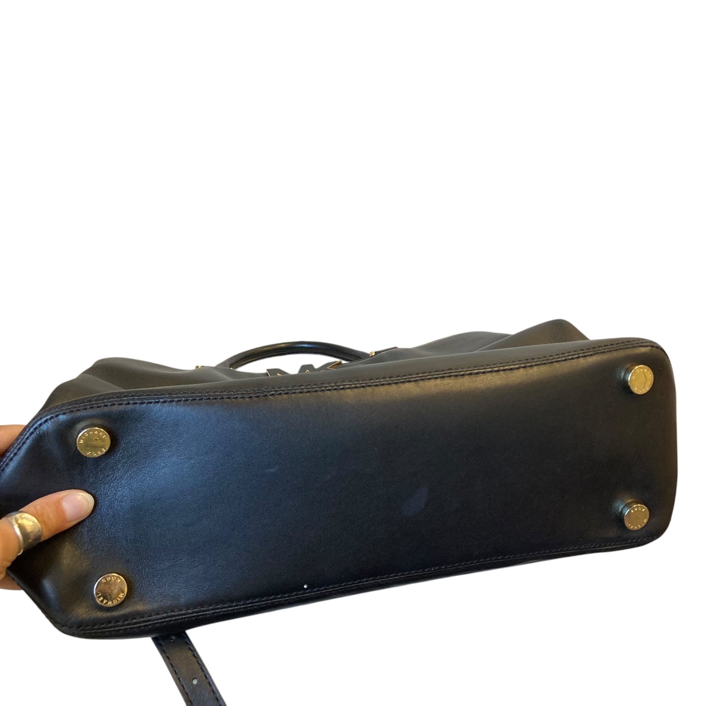 Handbag Designer By Michael Kors In Black, Size:Medium