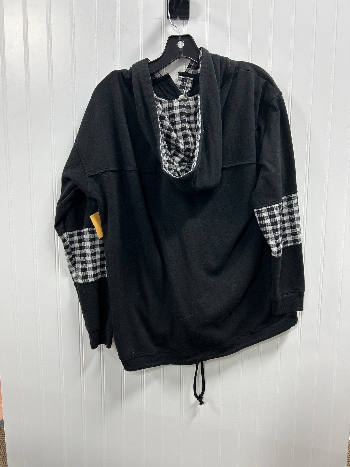 Athletic Top Ls Hoodie By Majestic In Purple, Size:1X