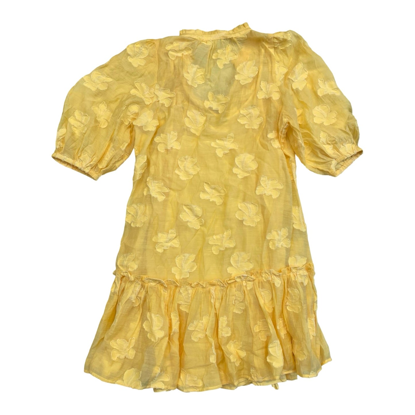Dress Casual Midi By Sundance In Yellow, Size:M