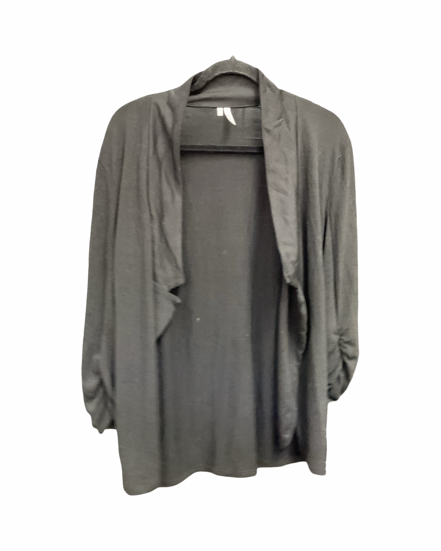 Cardigan By Studio Y In Black, Size:Xl