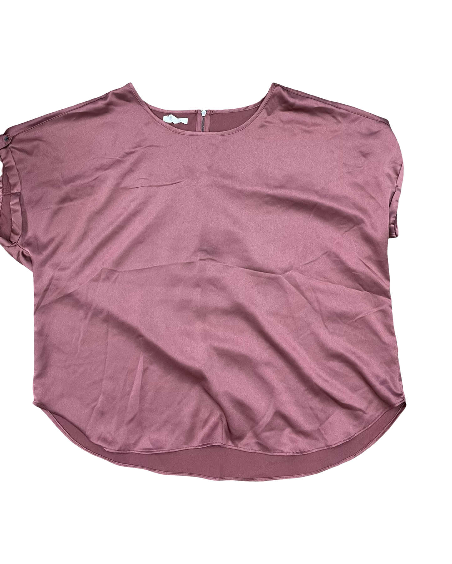Top Ss By Maurices In Pink, Size:1X