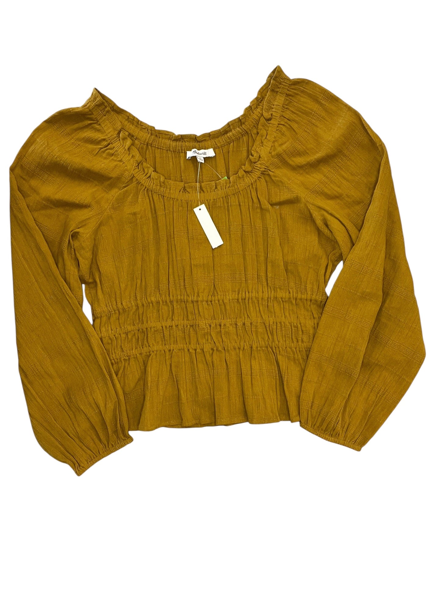 Top Ls By Madewell In Yellow, Size:S