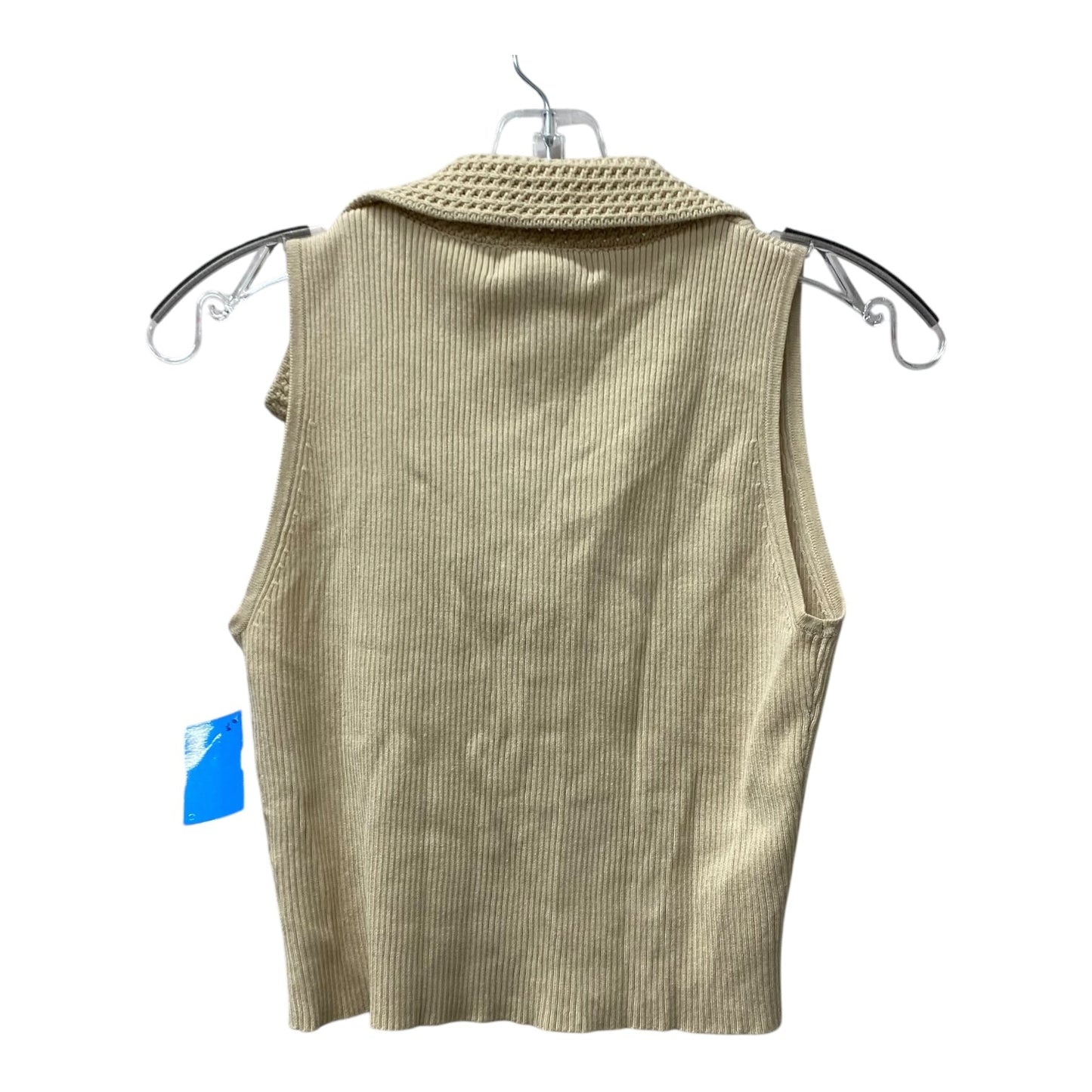 Top Sleeveless By Caroline constas In Tan, Size:S