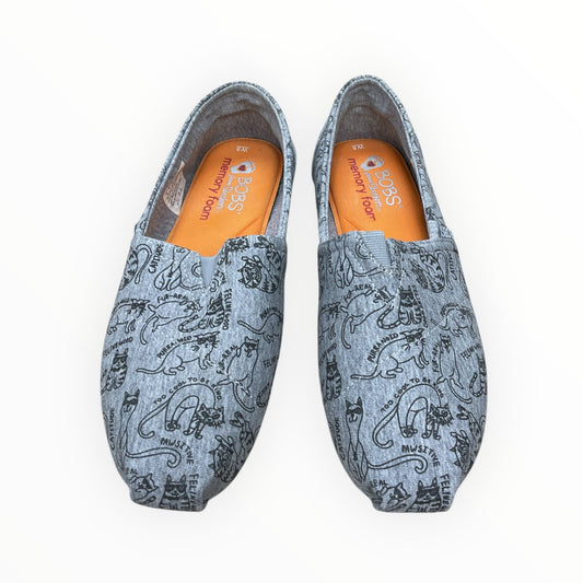 Shoes Flats By Bobs In Grey, Size:8