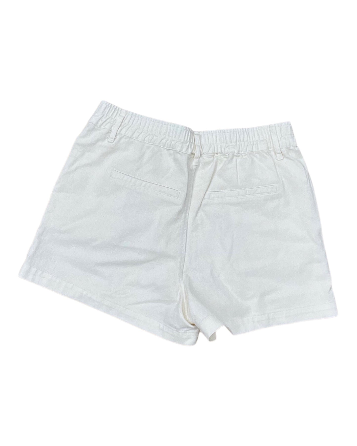 Shorts By Double Zero In Cream, Size:S