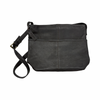 Handbag Leather By Clothes Mentor In Black, Size:Medium