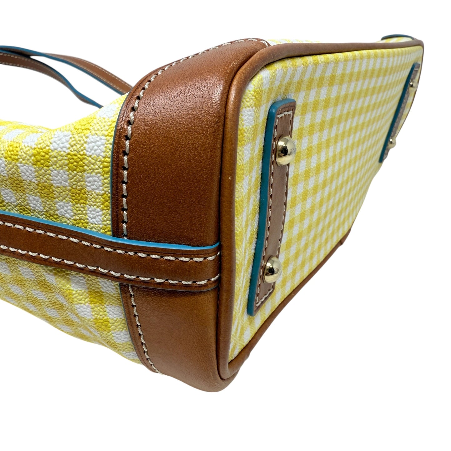 Emily Gingham Tote Designer By Dooney And Bourke, Size: Medium