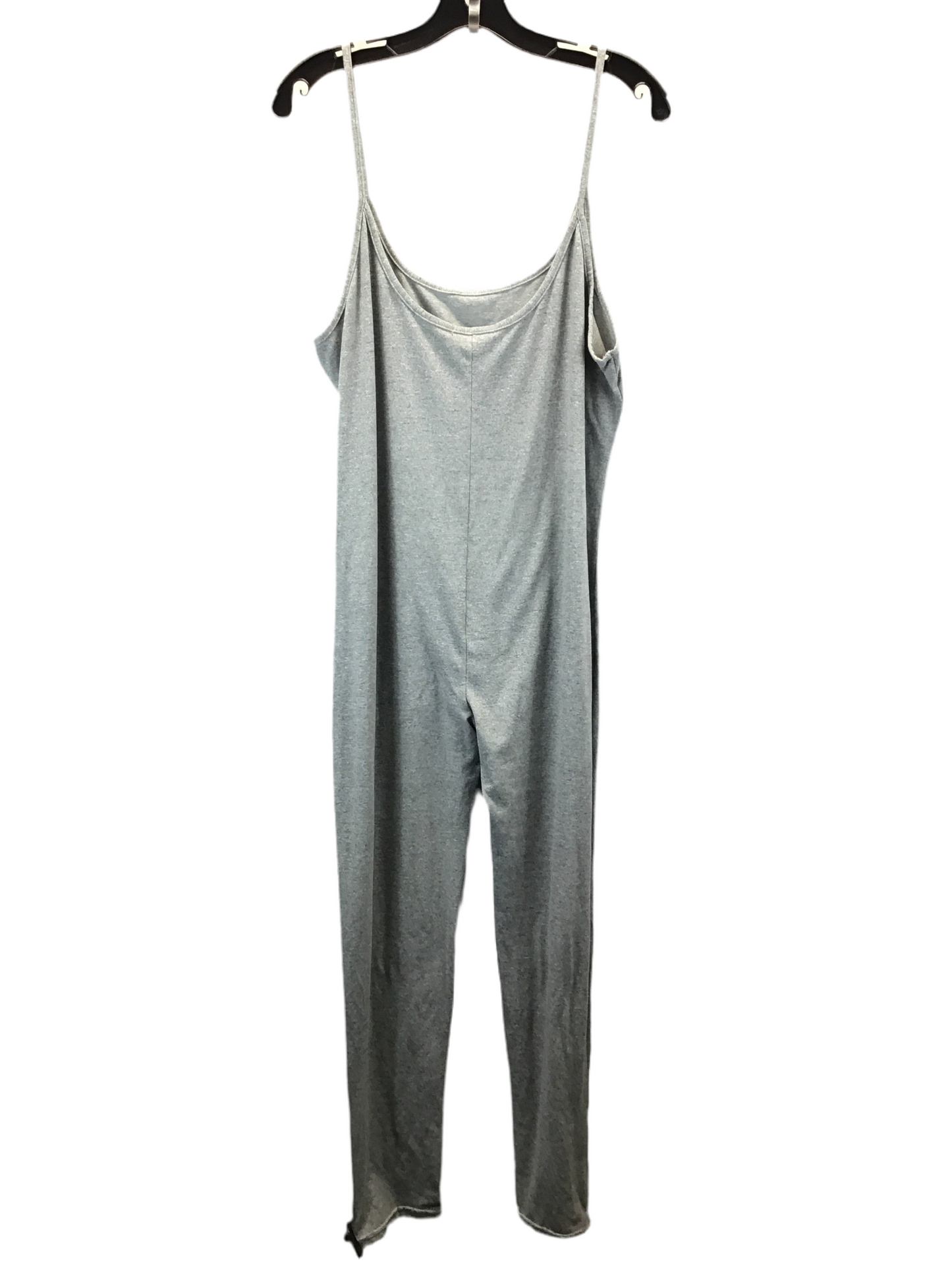 Grey Jumpsuit Clothes Mentor, Size 3x
