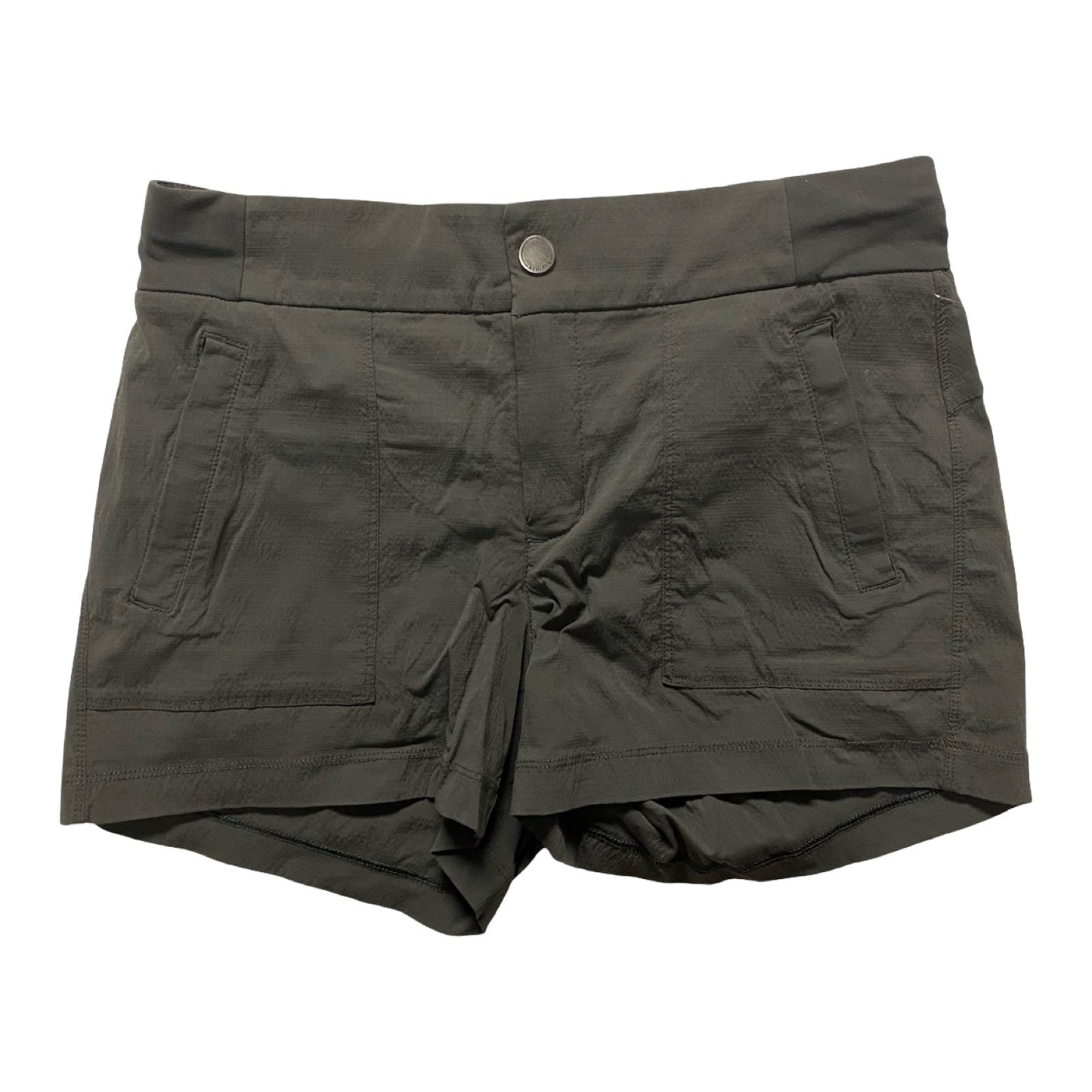 Athletic Shorts By Athleta In Green, Size:4