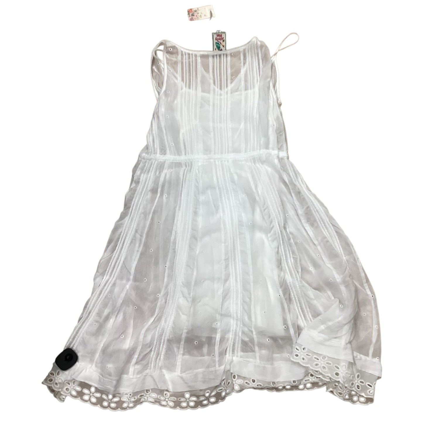 Dress Casual Midi By Johnny Was In White, Size:S