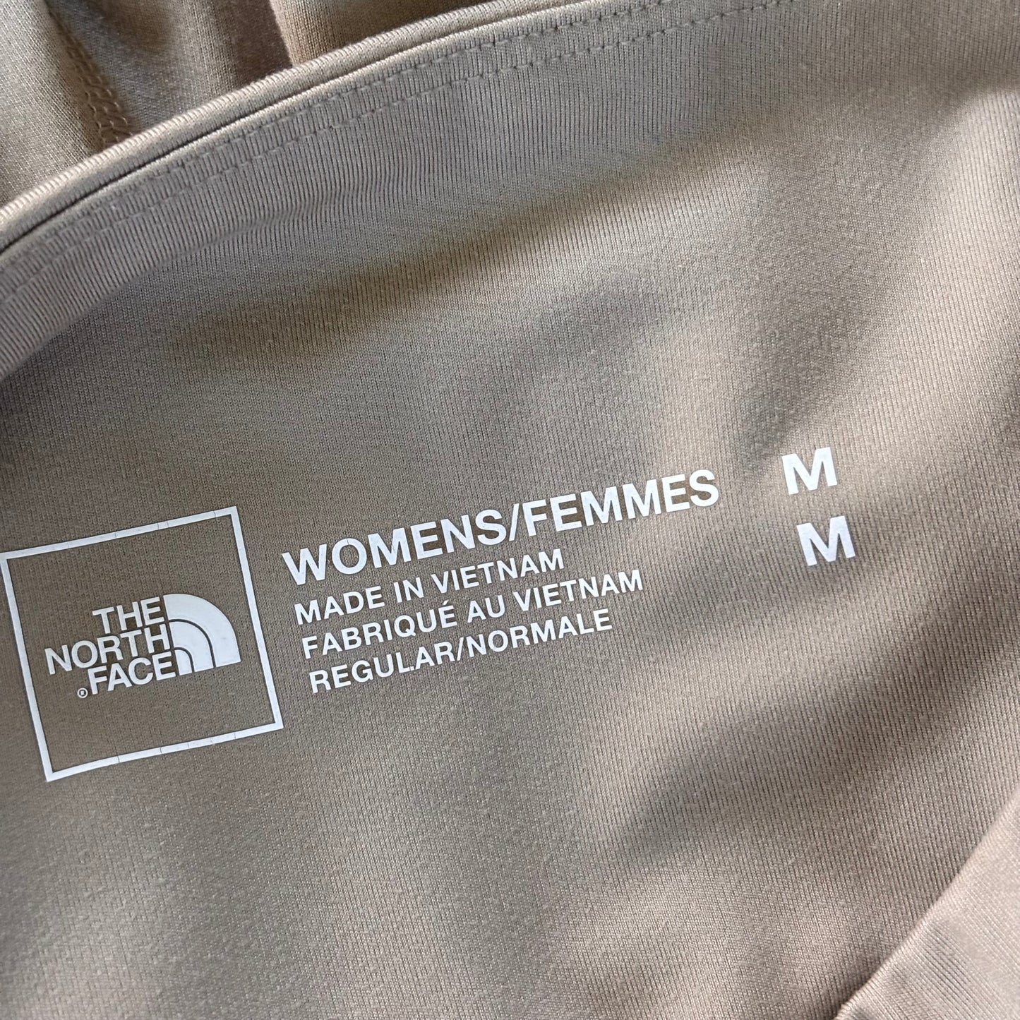 Athletic Leggings By The North Face In Tan, Size: M