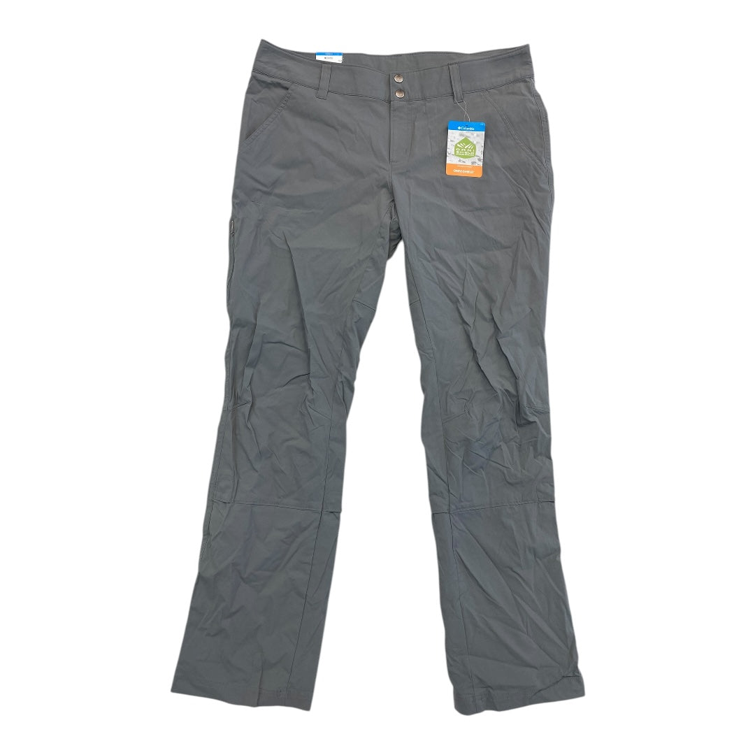 Athletic Pants By Columbia In Grey, Size:14