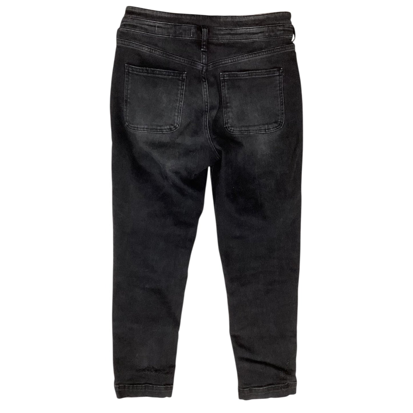 Jeans Skinny By Anthropologie In Black, Size:6