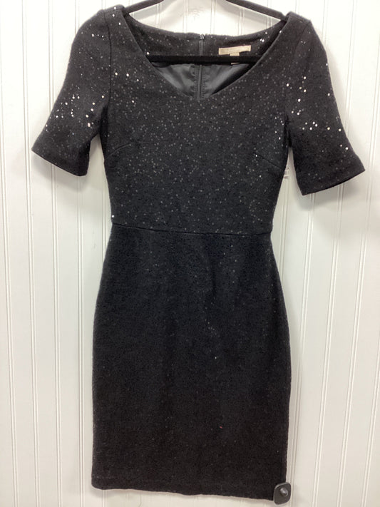 Dress Party Midi By Banana Republic In Black, Size:4
