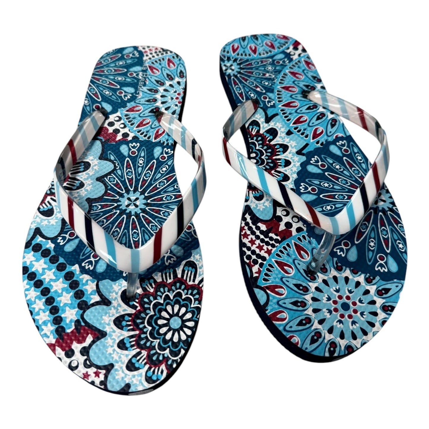 SANDALS FLIP FLOPS by VERA BRADLEY In BLUE, Size: 5