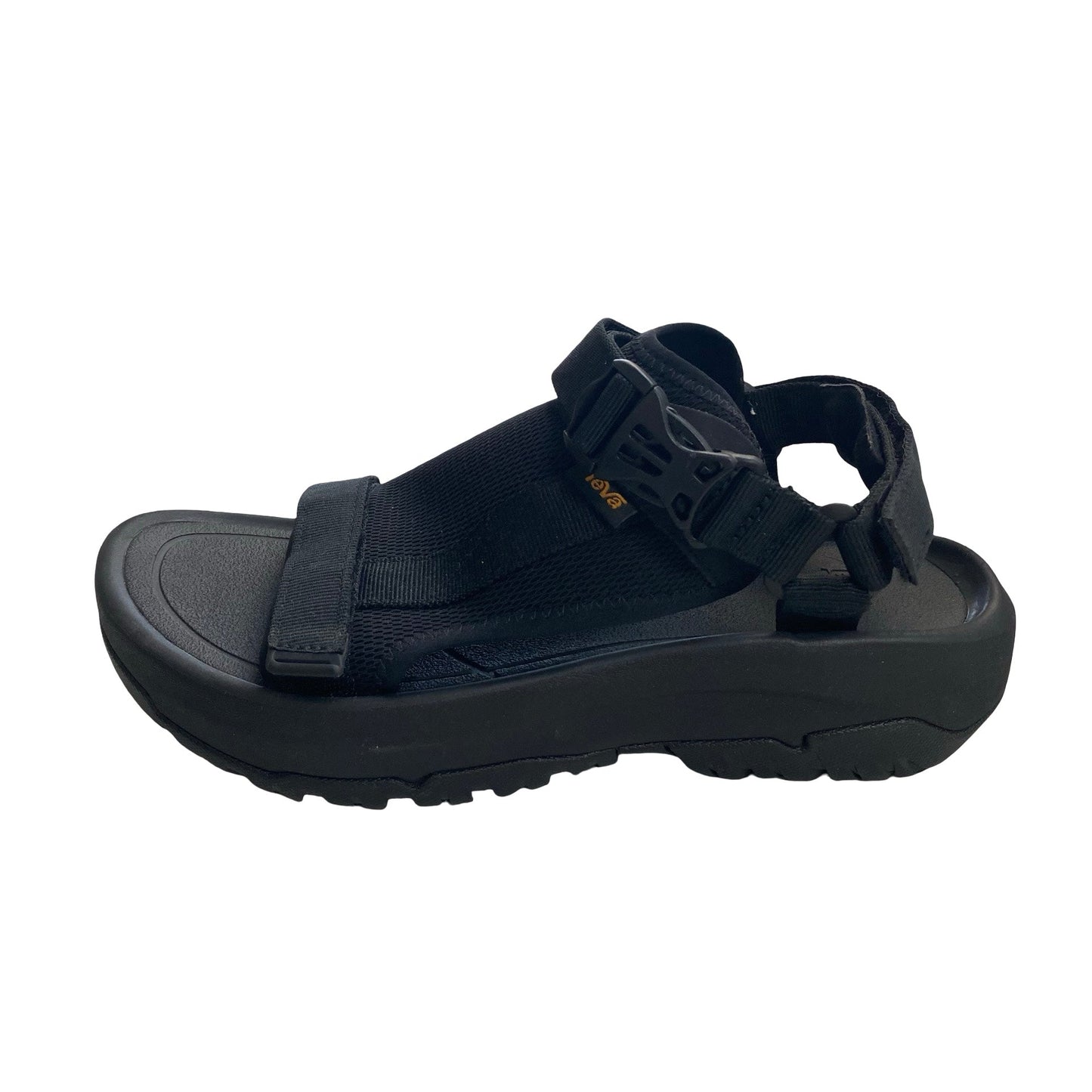 Sandals Heels Platform By Teva In Black, Size:11