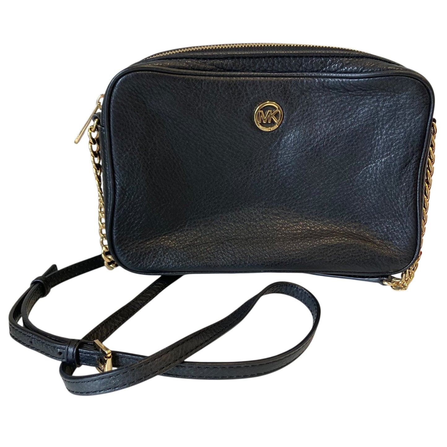 Crossbody Designer By Michael Kors In Black, Size:Small