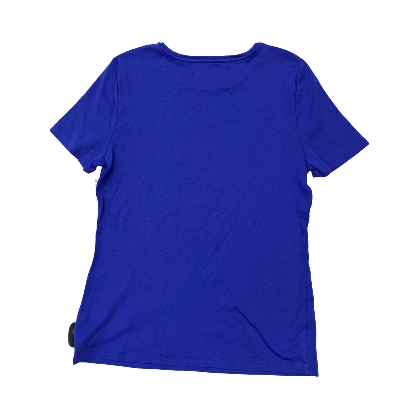 Top Ss Basic By Talbots In Blue, Size:M