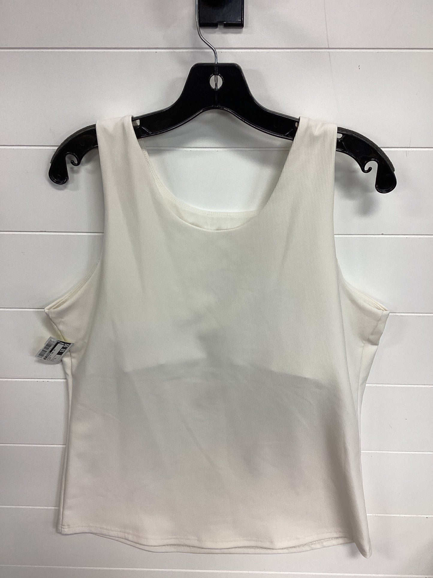 Athletic Tank Top By 32 Degrees In Cream, Size:Xl