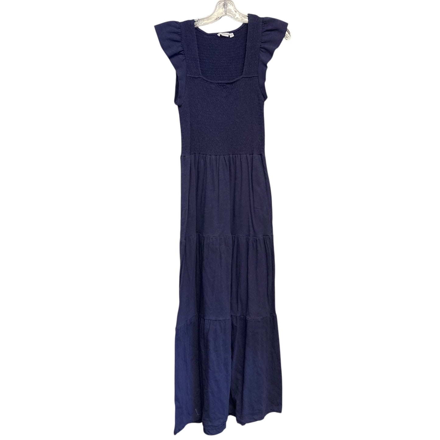Dress Casual Maxi By Lucky Brand In Navy, Size:M