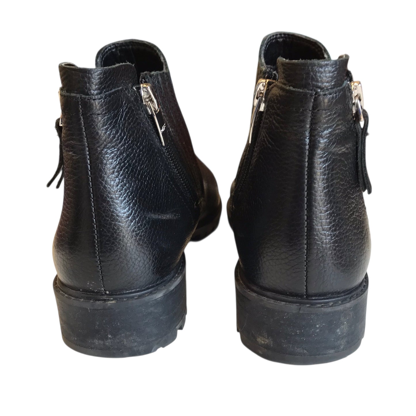 Boots Ankle Flats By Marc Fisher In Black, Size:7