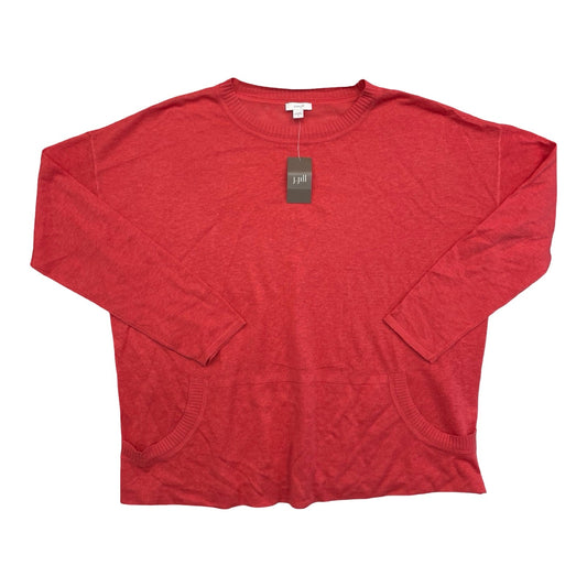 Sweater By Pure Jill In Red, Size:M