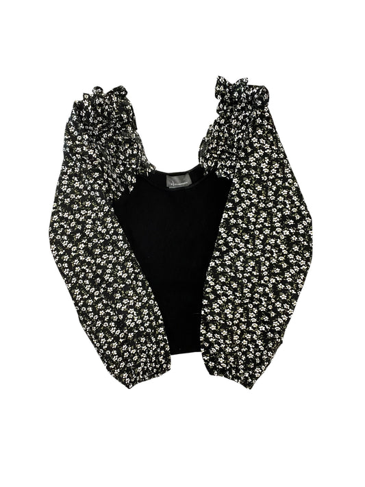Top Ls By Anthropologie In Black & White, Size:M