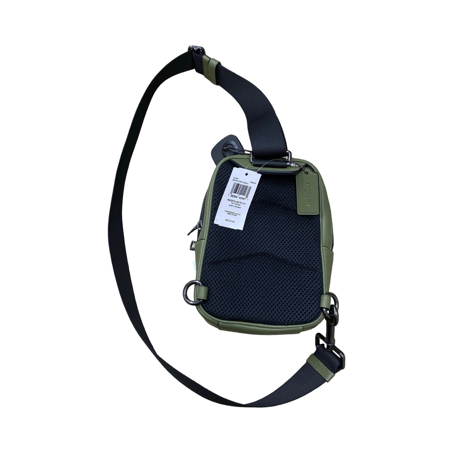 Handbag Designer By Coach In Green, Size:Medium