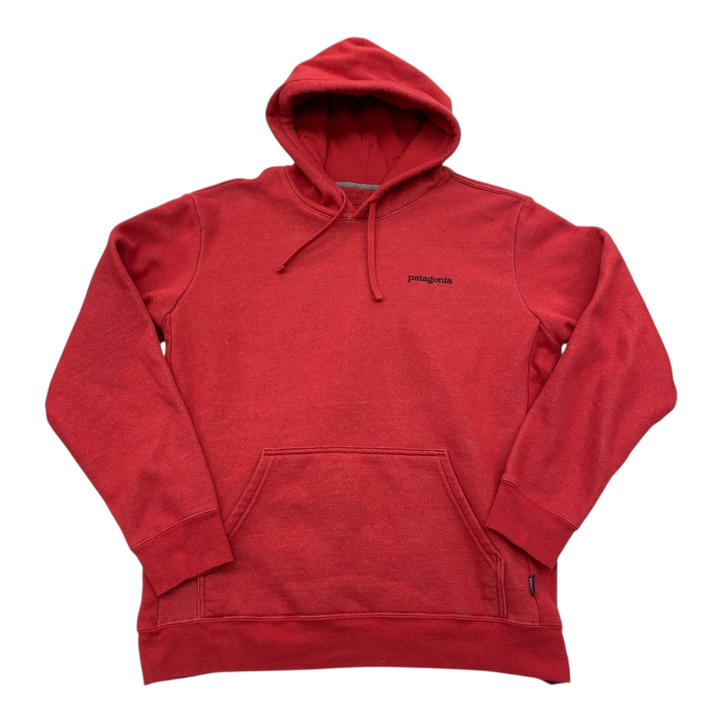 Athletic Sweatshirt Hoodie By Patagonia In Red, Size:L