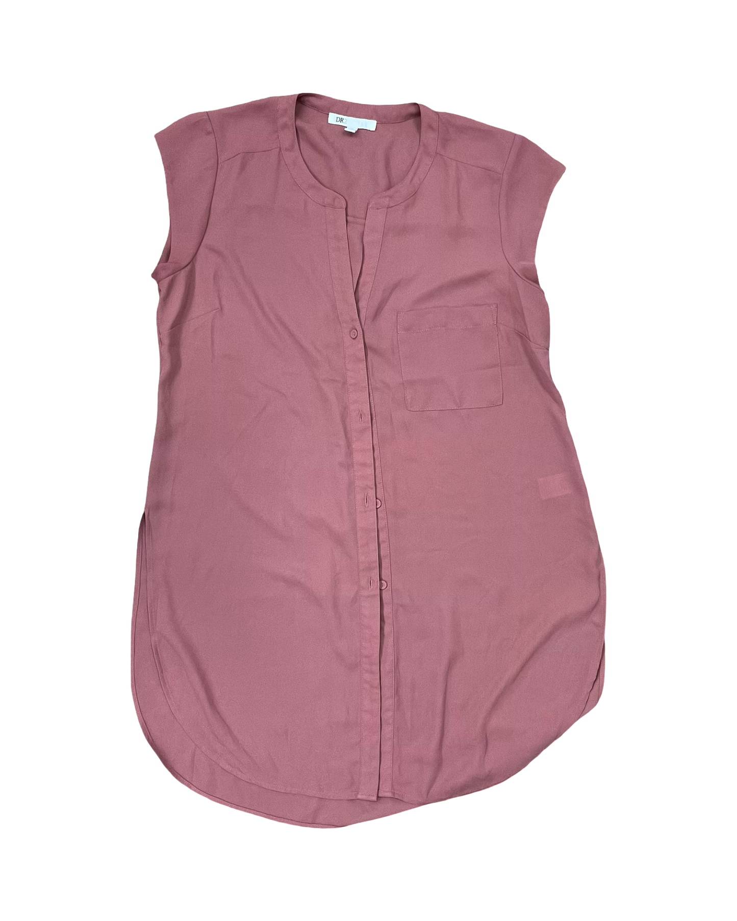 Tunic Sleeveless By Dr2 In Pink, Size:S