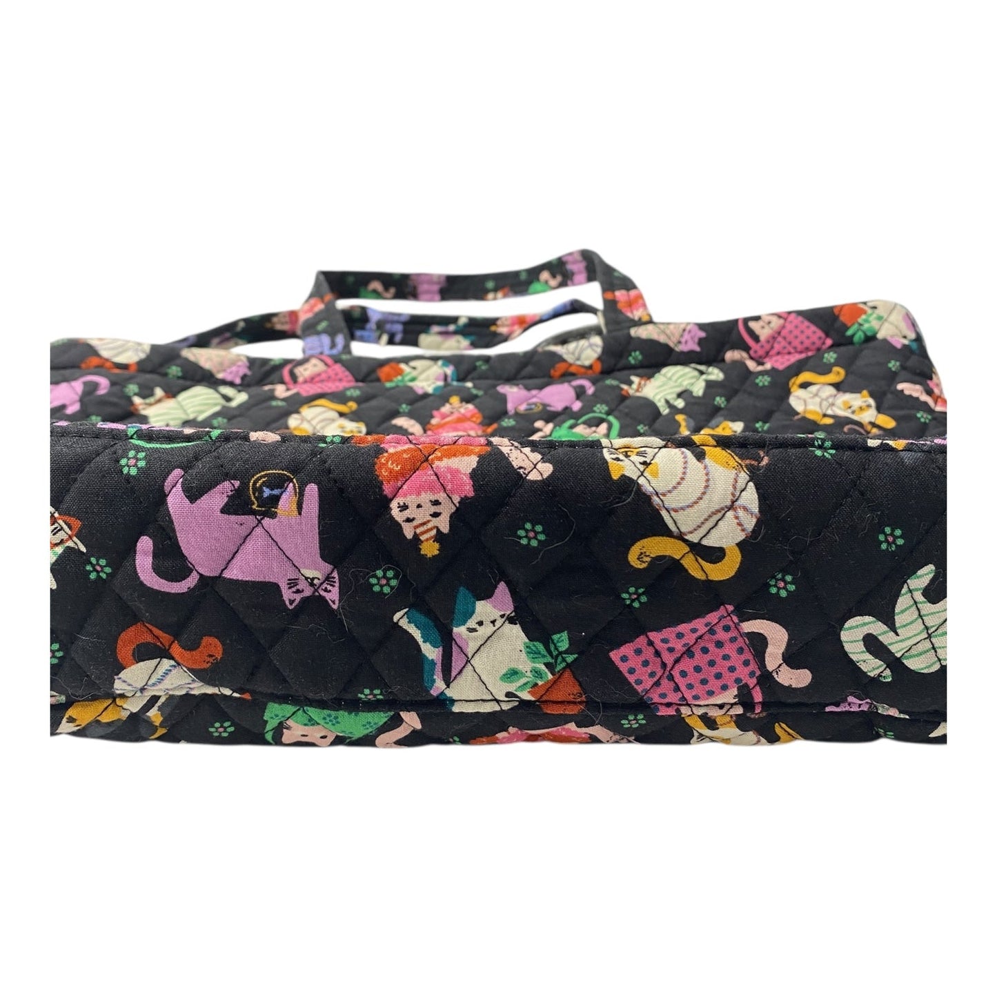 Handbag By Vera Bradley In Black, Size:Medium