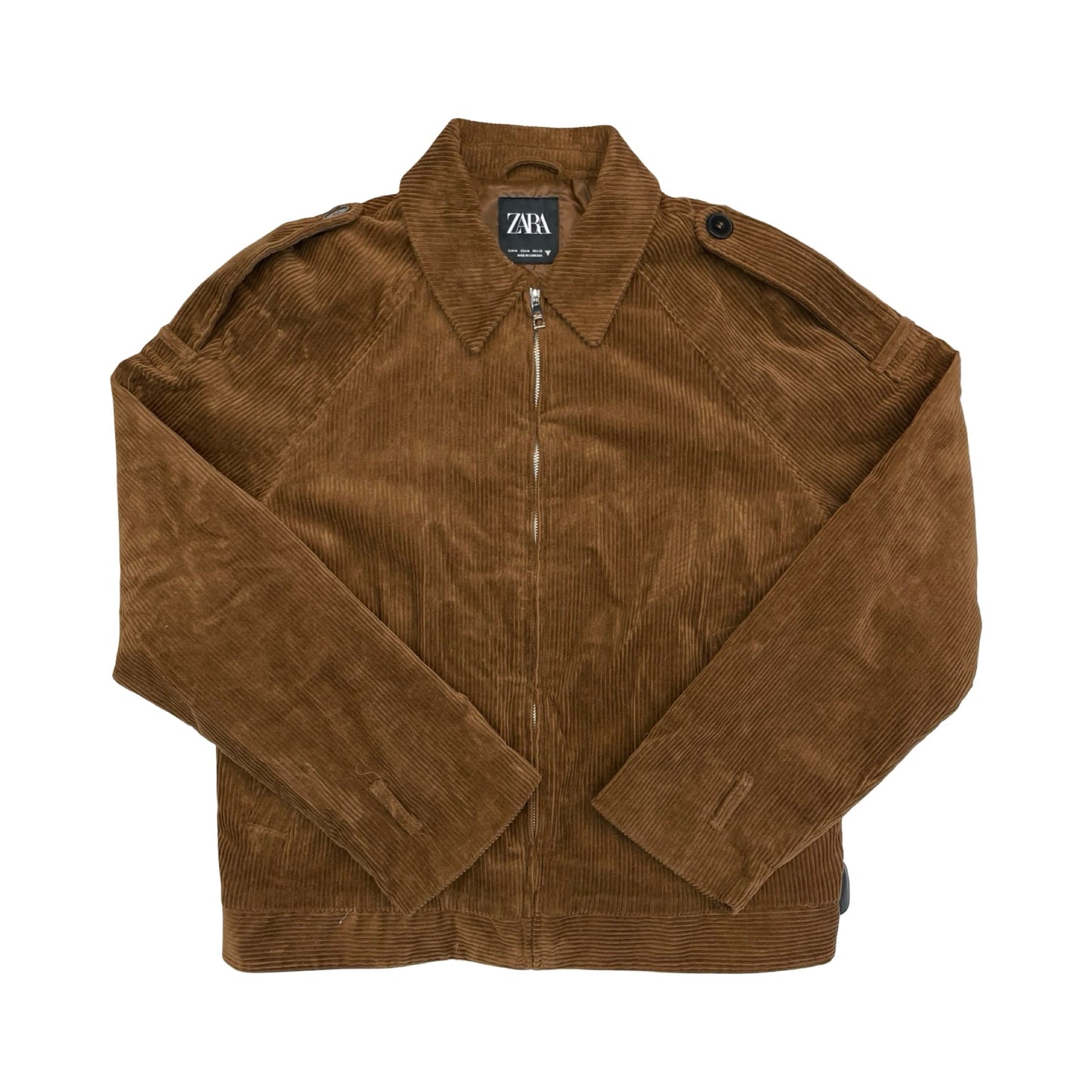 Blazer By Zara In Brown, Size:M