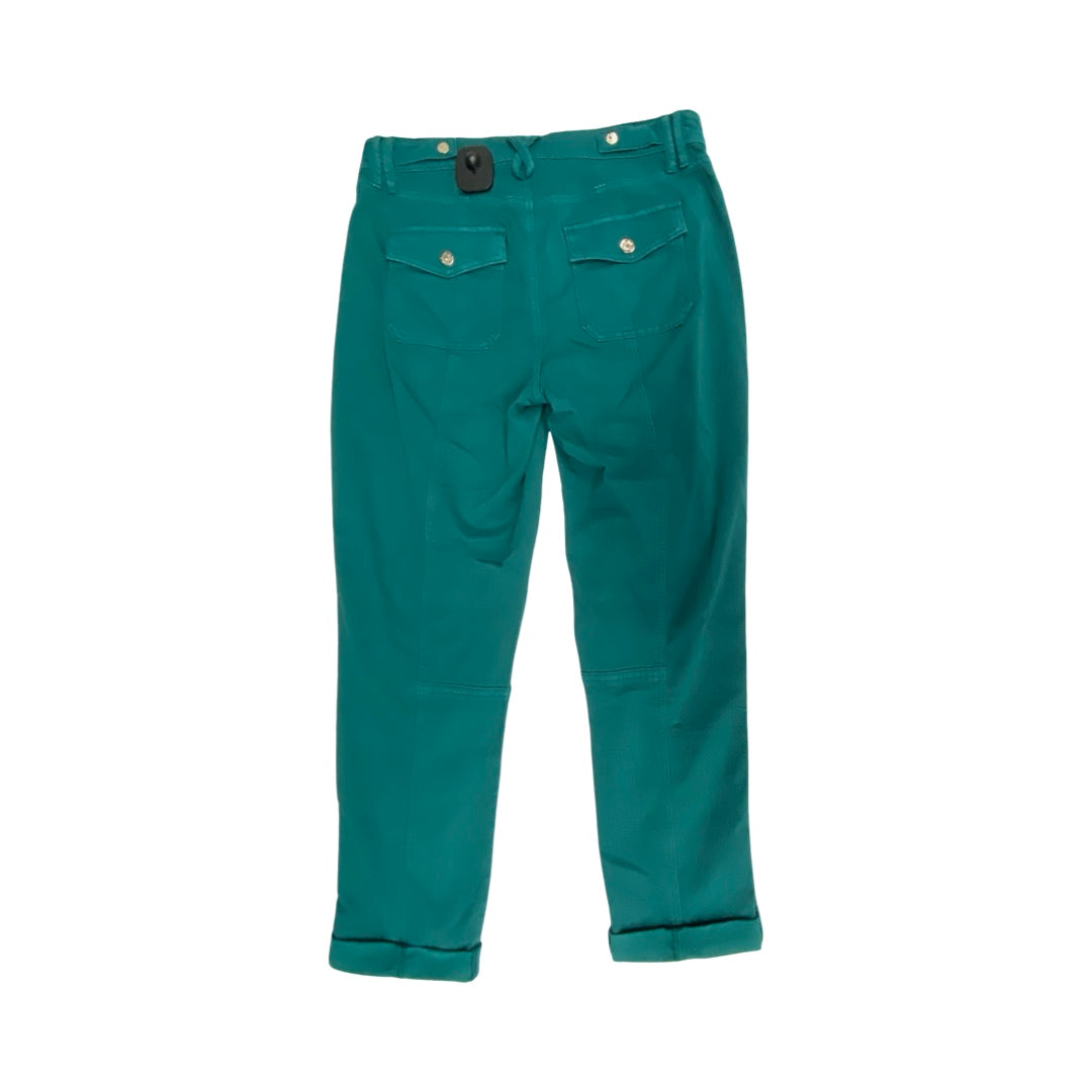 Pants Cropped By White House Black Market In Green, Size:4