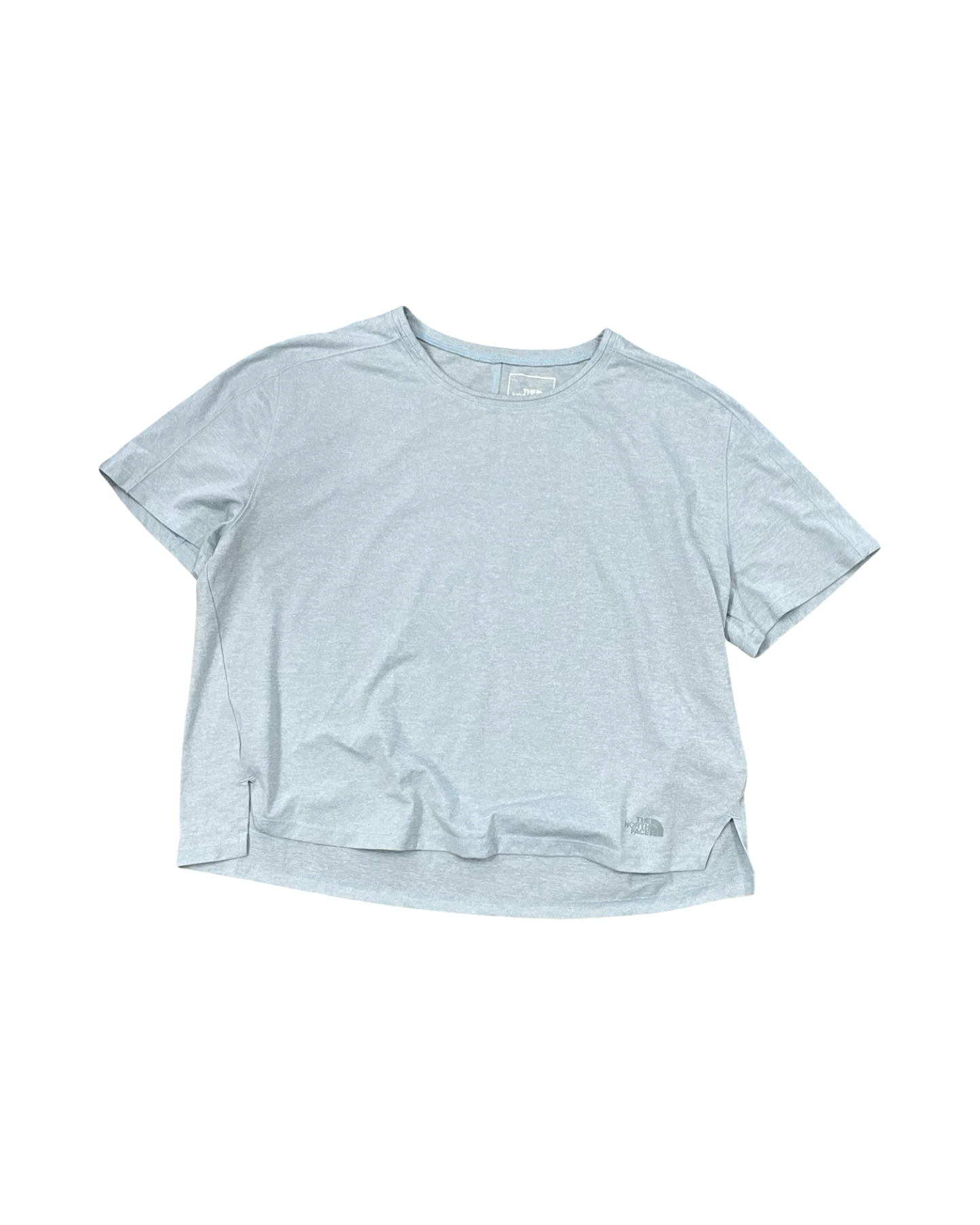 Athletic Top Ss By The North Face In Blue, Size:M