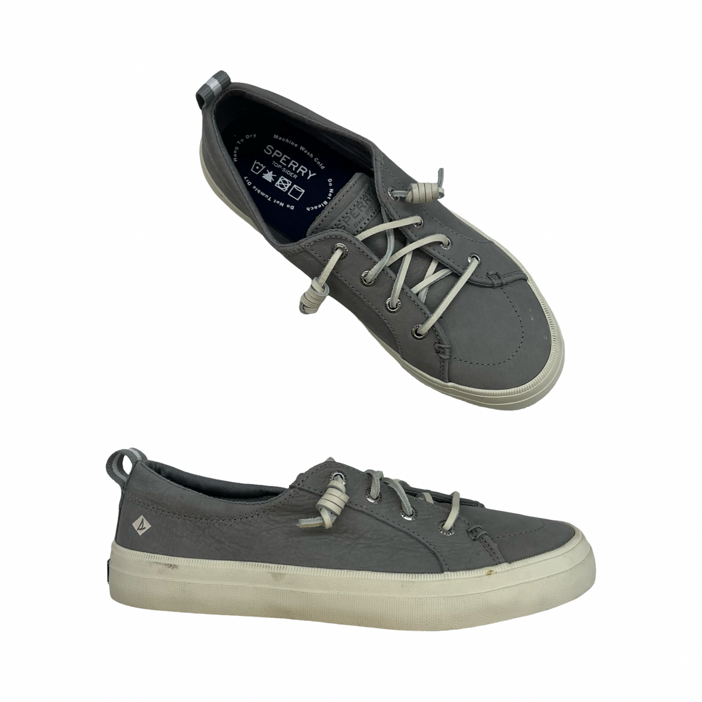 Shoes Flats By Sperry In Grey, Size:6.5