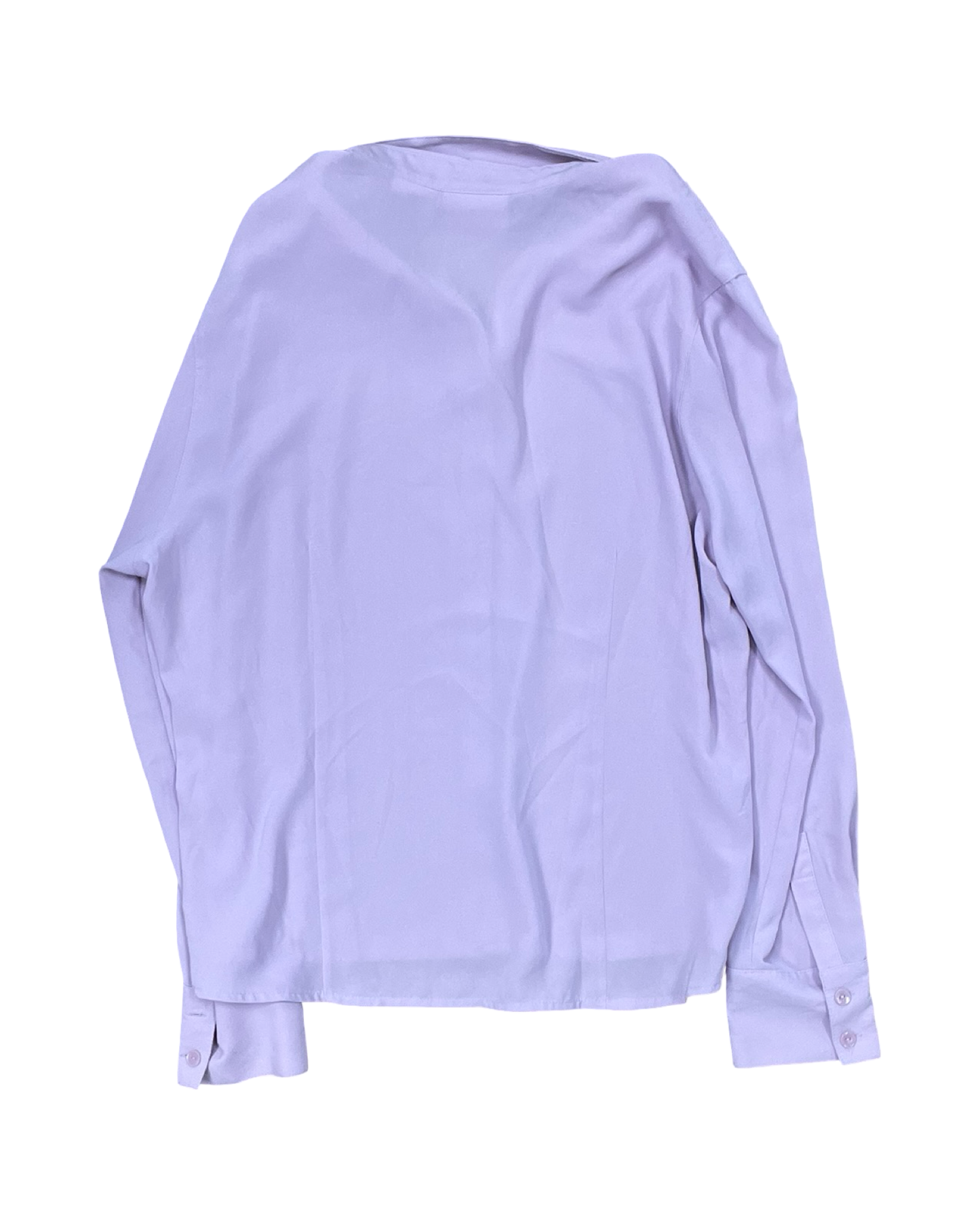 Blouse Ls By Jaclyn Smith In Purple, Size:L