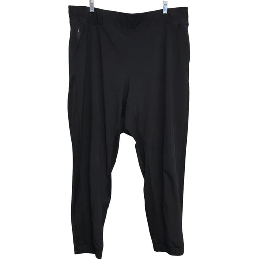 Athletic Pants By Athleta In Black, Size:1X